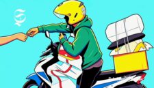Ilustrasi kurir paket - sukabumiheadline.com