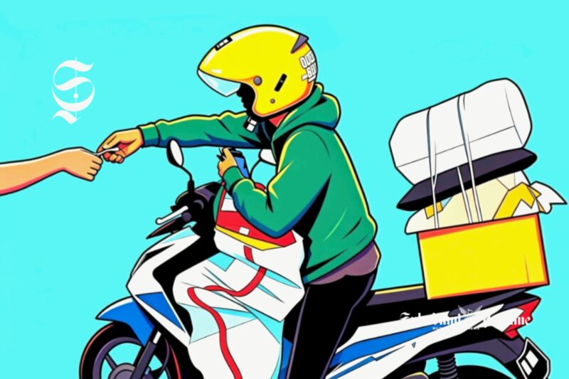 Ilustrasi kurir paket - sukabumiheadline.com