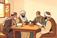 Ilustrasi majelis ilmu pada zaman dulu - sukabumiheadline.com