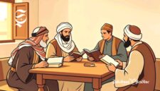 Ilustrasi majelis ilmu pada zaman dulu - sukabumiheadline.com