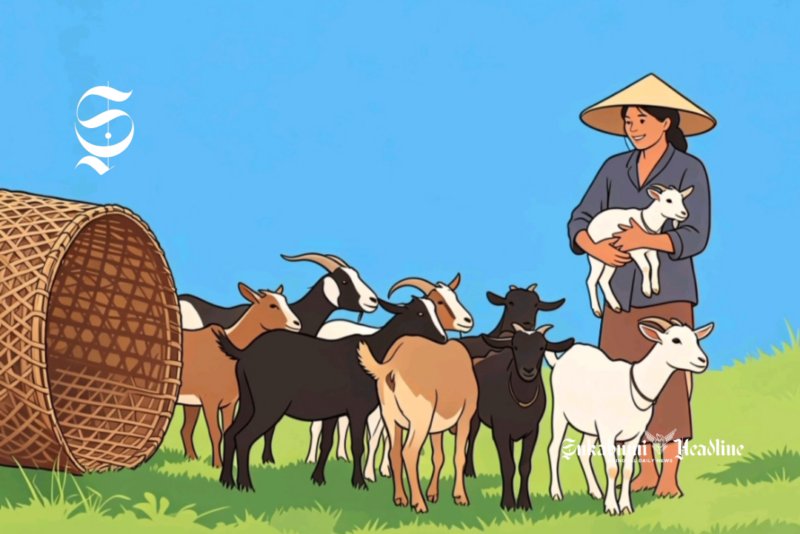 Ilustrasi memelihara dan menggembala kambing - sukabumiheadline.com