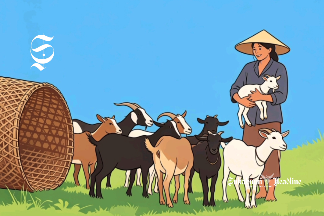 Ilustrasi memelihara dan menggembala kambing - sukabumiheadline.com