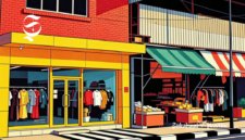 Ilustrasi mini mall di dekat pasar tradisional - sukabumiheadline.com