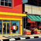 Ilustrasi mini mall di dekat pasar tradisional - sukabumiheadline.com