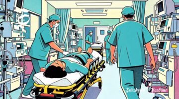 Ilustrasi pasien gawat darurat di rumah sakit - sukabumiheadline.com