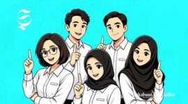 Ilustrasi pegawai berseragam - Ist