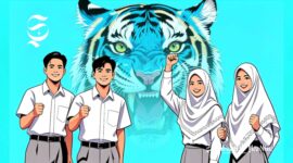 Ilustrasi pelajar SMAN dan SMKN Manusia Unggul - sukabumiheadline.com
