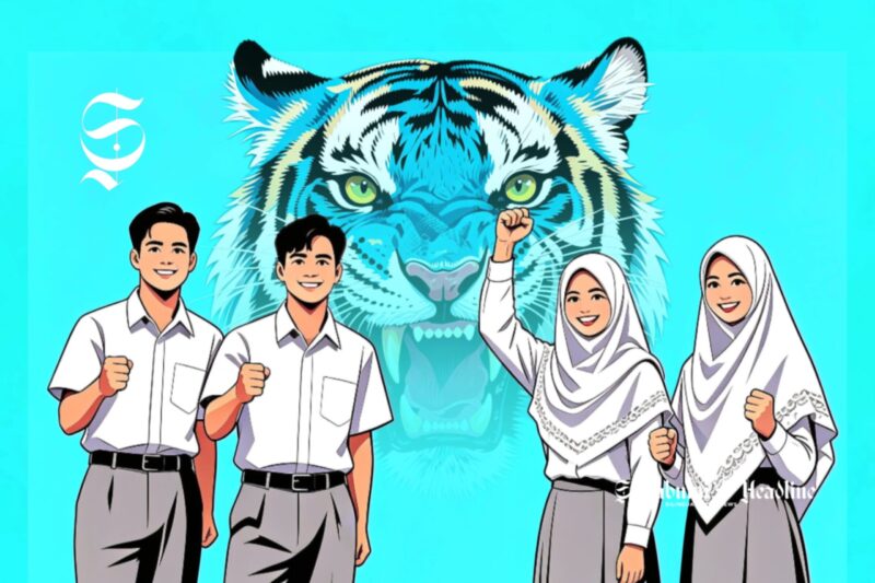 Ilustrasi pelajar SMAN dan SMKN Manusia Unggul - sukabumiheadline.com