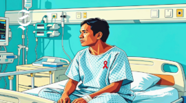 Ilustrasi pengidap AIDS - sukabumiheadline.com