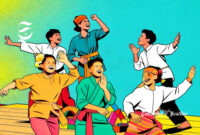 Ilustrasi pentas teater remaja di sekolah - sukabumiheadline.com