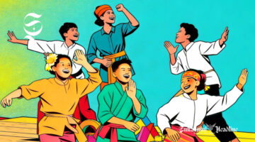 Ilustrasi pentas teater remaja di sekolah - sukabumiheadline.com