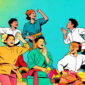 Ilustrasi pentas teater remaja di sekolah - sukabumiheadline.com