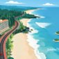 Ilustrasi pulau kecil - sukabumiheadline.com