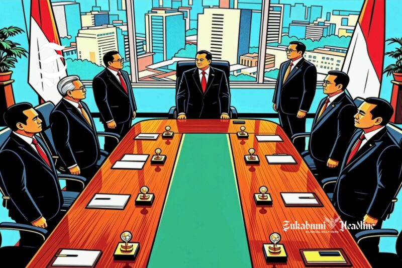 Ilustrasi rapat antara pejabat dan pengusaha - sukabumiheadline.com