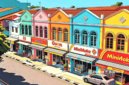 Ilustrasi ruko minimarket saling berdekatan - sukabumiheadline.com