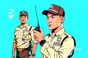 Ilustrasi satpam atau satuan pengamanan - sukabumiheadline.com