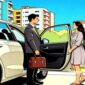 Ilustrasi suami mau berangkat kerja diantar istri hingga halaman rumah - sukabumiheadline.com