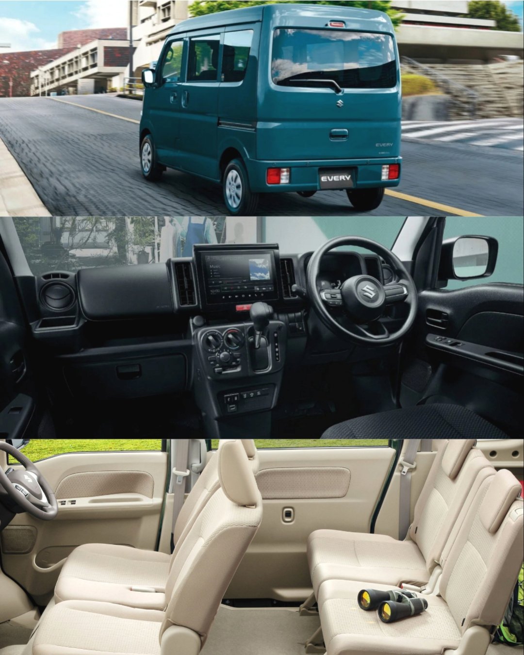 Harga Suzuki Every versi facelift masih terjangkau, cek interiornya 1 Interior Suzuki Every - Suzuki