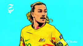 Jackson Irvine - Ilustrasi sukabumiheadline.com