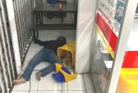 Jasad Andriansyah ditemukan meninggal dunia dalam Alfamart Kalibunder, Sukabumi - Ist