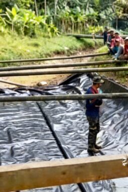 Kementan turun tangan perbaiki saluran irigasi rusak di Sukabumi
