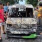 Niat dibikin bagus, angkot trayek 035 di Sukabumi malah ludes terbakar - sukabumiheadline.com