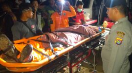 Proses evakuasi pendaki asal Sukabumi di Lombok Timur - Polres Lombok Timur