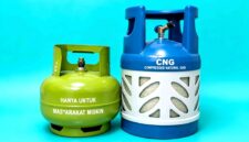 Tabung Elpiji 3 kg dan tabung CNG 3 kg - Ist