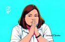 Wakil Presiden Filipina Sara Duterte - Ilustrasi sukabumiheadline.com