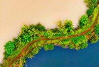 Ilustrasi sempadan sungai - Arkabumi