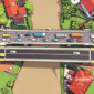 Ilustrasi Jembatan Cipamuruyan Cibadak - sukabumiheadline.com
