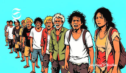 Ilustrasi ODGJ atau orang dengan gangguan jiwa - sukabumiheadline.com