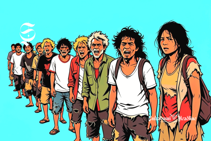 Ilustrasi ODGJ atau orang dengan gangguan jiwa - sukabumiheadline.com
