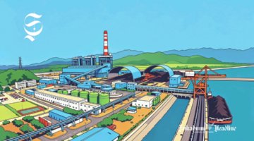Ilustrasi PLTU Palabuhanratu Kabupaten Sukabumi - sukabumiheadline.com