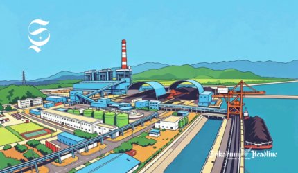 Ilustrasi PLTU Palabuhanratu Kabupaten Sukabumi - sukabumiheadline.com