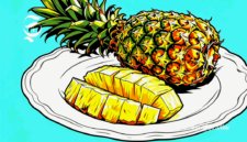 Ilustrasi buah nenas atau nanas - sukabumiheadline.com