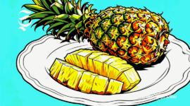 Ilustrasi buah nenas atau nanas - sukabumiheadline.com