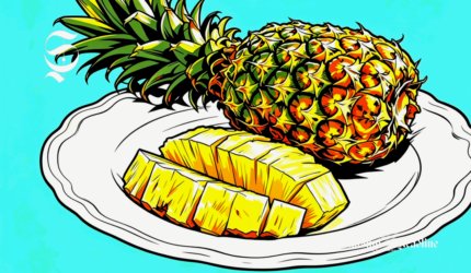 Ilustrasi buah nenas atau nanas - sukabumiheadline.com