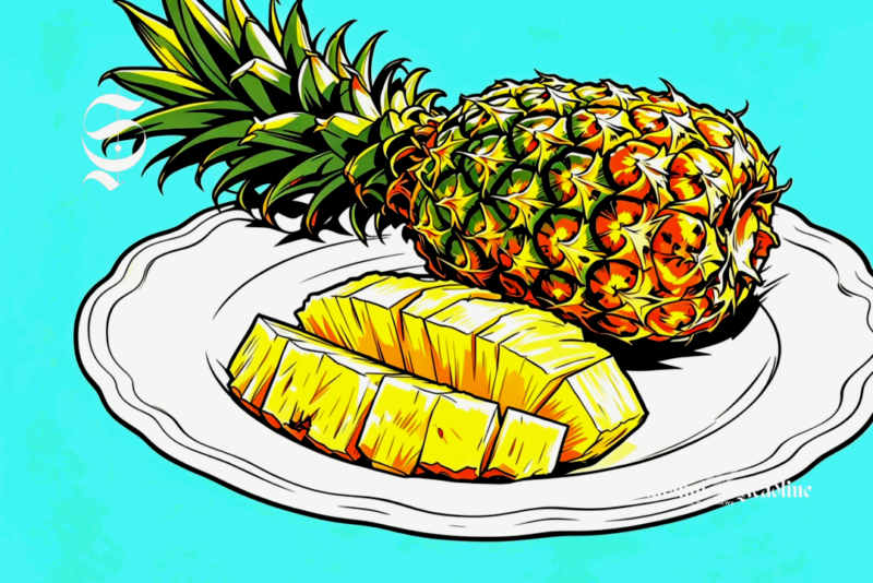Ilustrasi buah nenas atau nanas - sukabumiheadline.com