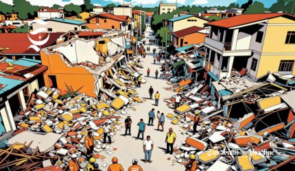 Ilustrasi gempa bumi sukabumiheadline.com