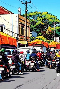 Lagi, keluhan tentang kemacetan lalin di Cibadak Sukabumi dan absennya pemda