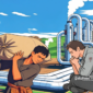 Ilustrasi kemiskinan di kawasan perusahaan geothermal - sukabumiheadline.com