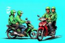 Ilustrasi ojek online atau ojol - sukabumiheadline.com