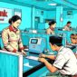 Ilustrasi pelaku UMKM sedang mengajukan kredit di bank - sukabumiheadline.com