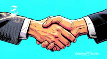 Ilustrasi perdamaian dua pihak yang bertikai - sikabumiheadline.com