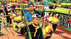 Ilustrasi rangkaian acara seren taun di kasepuhan - sukabumiheadline.com