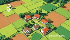 Ilustrasi rumah penduduk di perkampungan - sukabumiheadline.com