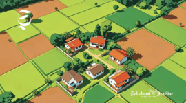 Ilustrasi rumah penduduk di perkampungan - sukabumiheadline.com