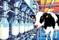 Ilustrasi sapi perah - sukabumiheadline.com
