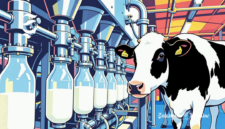 Ilustrasi sapi perah - sukabumiheadline.com